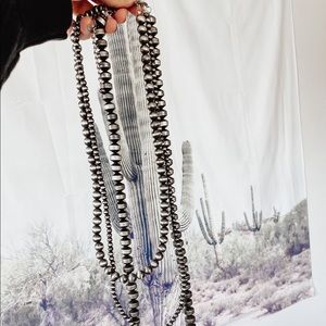 Faux Navajo Pearl Necklace